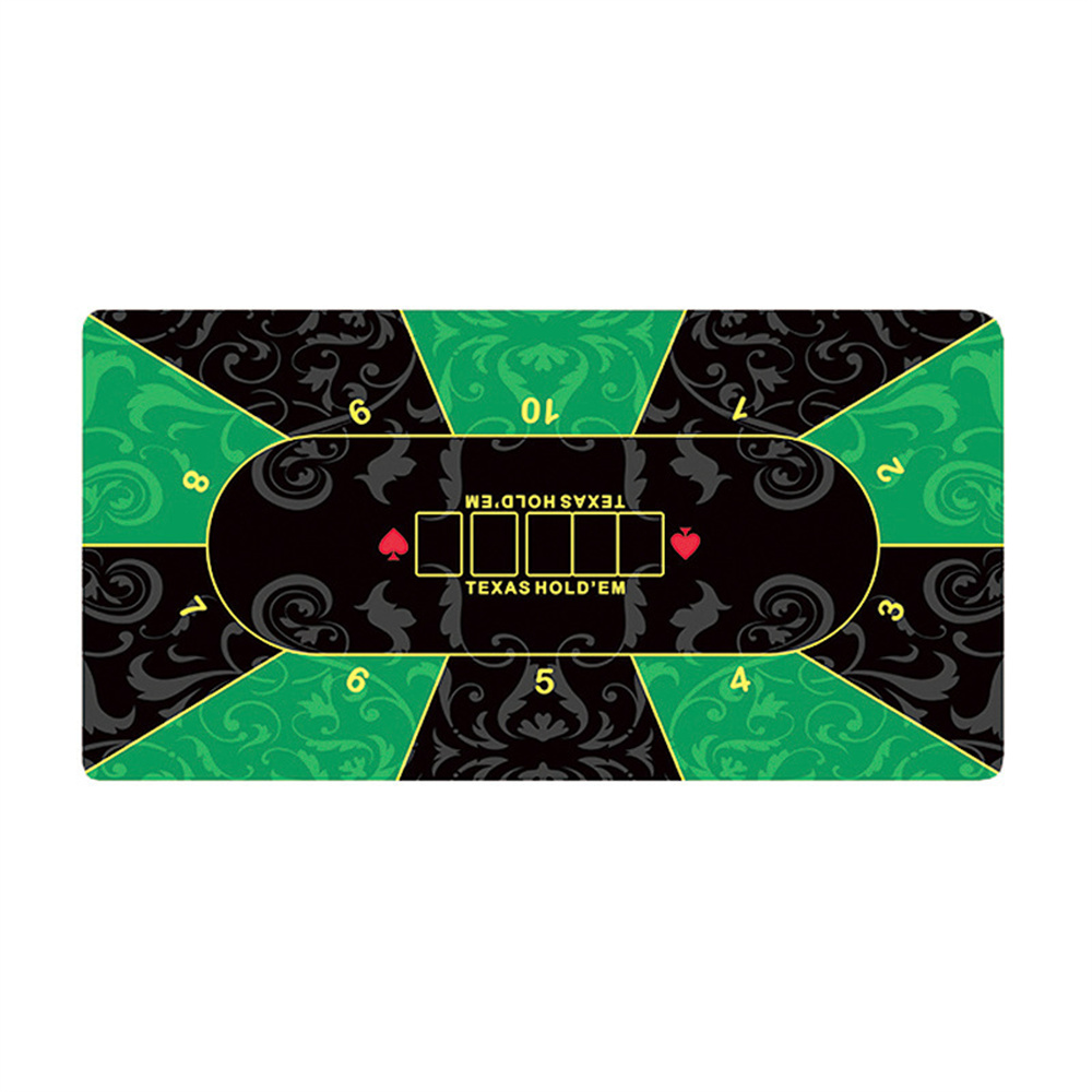 Gaming Desk Mat - Rutschfeste, Verdickte Casino Texas Hold'em Tischmatte