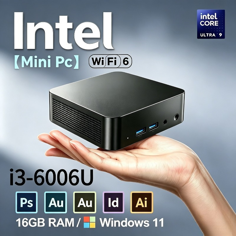 Pc Gaming I3 - 2026 Neuer Mini-PC Intel Core i3-6006U