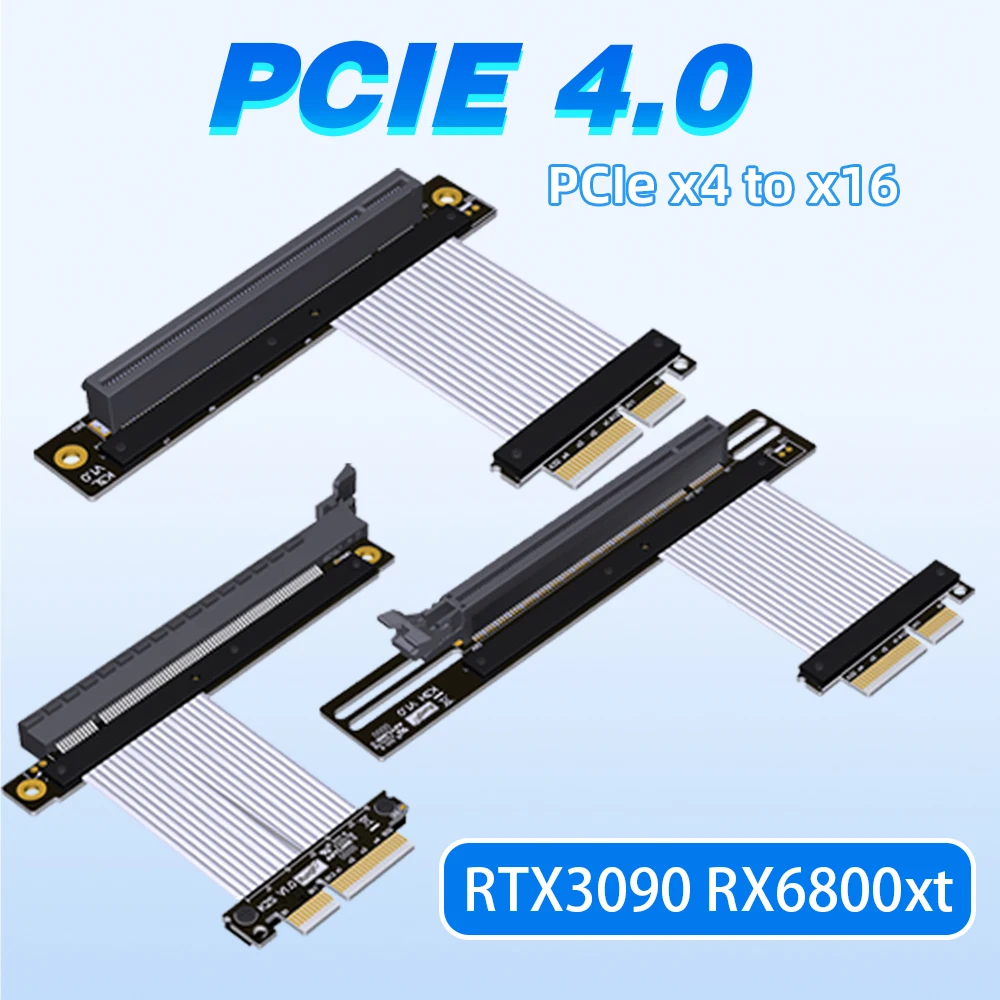 Pcie Riser Cable - PCI Express 4.0 X4 auf X16