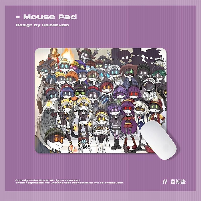 Gaming Desk Mat - Anime Murder Drones Merch Mauspad, Büro-Schreibtischunterlage,