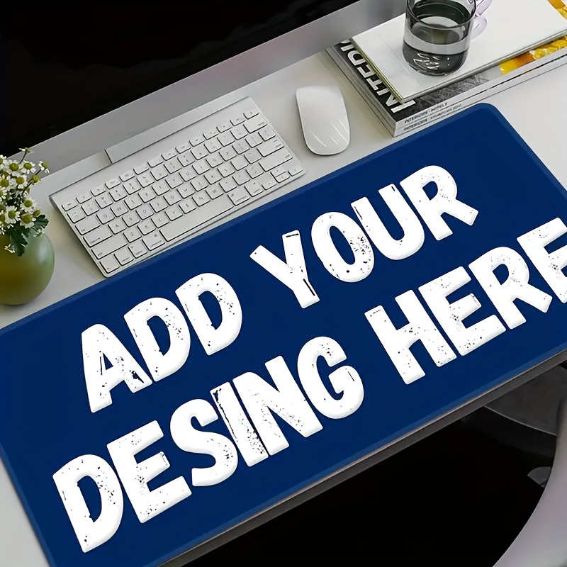 Gaming Desk Mat - Individuelles Kunstdesign Schreibtischunterlage Personalisierter Bilddruck Rutschfeste