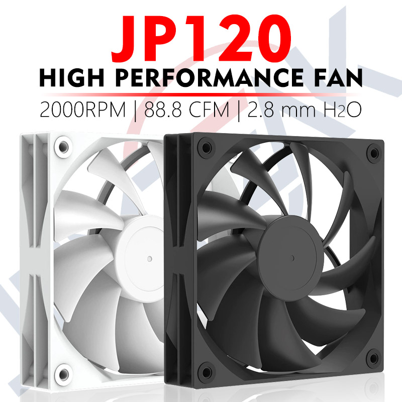 Pc Gaming Ff - JUMPEAK JP120 120 mm Lüfter, 2000
