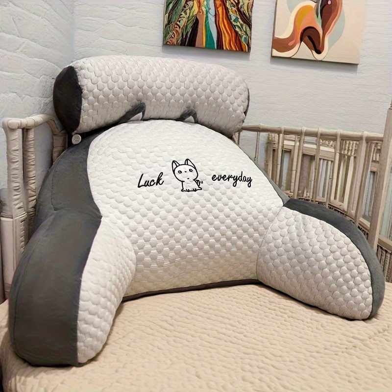 Gaming Chair Lumbar Pillow - 1 Stück verstellbares Lesekissen – ergonomisches