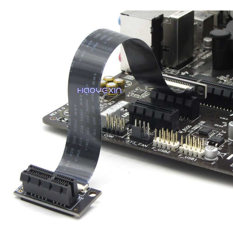 Pcie Riser Cable - PCI-e 1X FPC Express Riser Extension