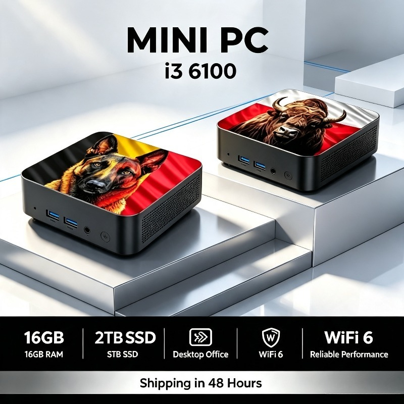 Pc Gaming I3 - 2026 Neuer Mini-PC Intel Core i3