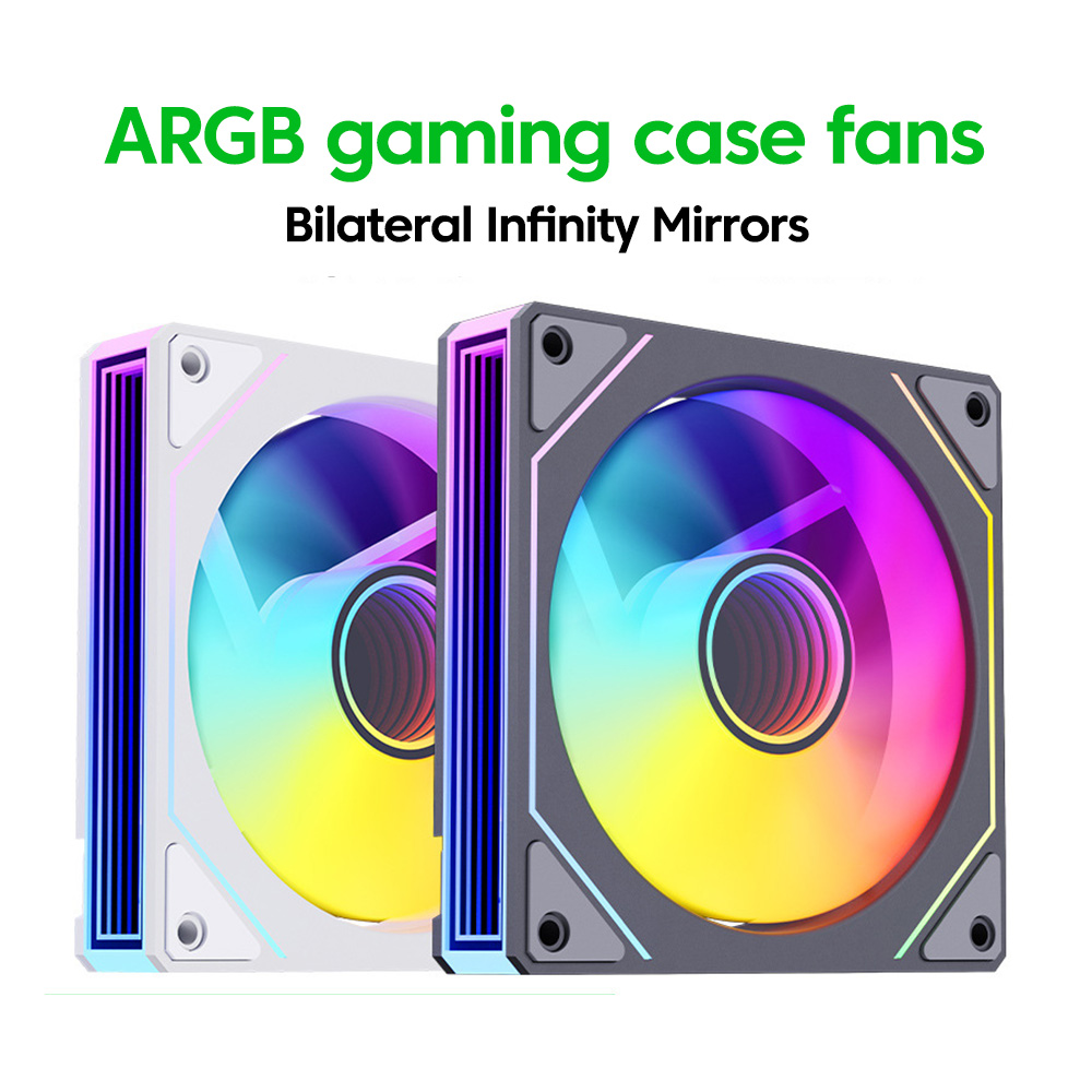 Pc Gaming Ff - NEUER 12cm ARGB 4-Pin PWM Computer-Gehäuselüfter