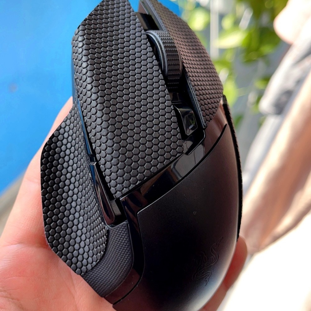 Pc Gaming Upgrades - Rutschfestes Maus-Griffband für Razer Basilisk V2