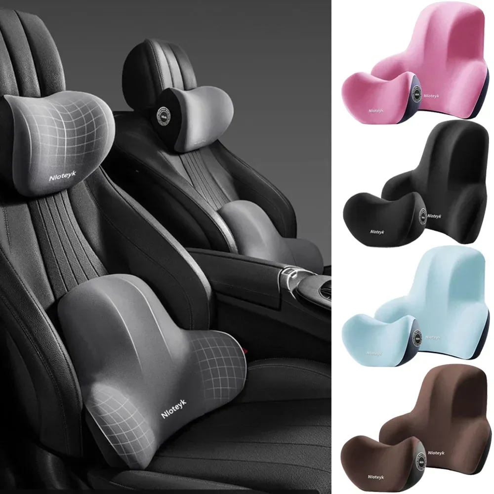 Gaming Chair Lumbar Pillow - Memory-Schaum Lendenkissen für Auto, Büro, Gaming-Stühle