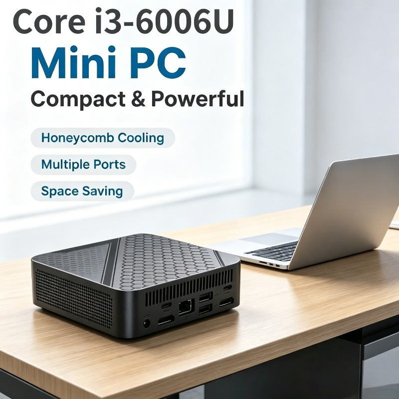 Pc Gaming I3 - Core i3-6006U Mini-PC, tragbar, 1 TB/2