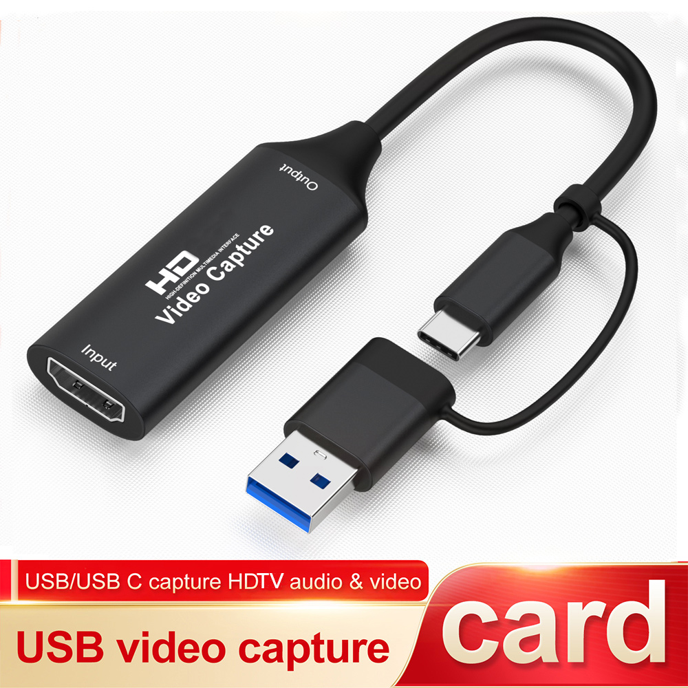 Capture Card Hdmi - 4K HDMI-kompatibel USB Video Capture Karte