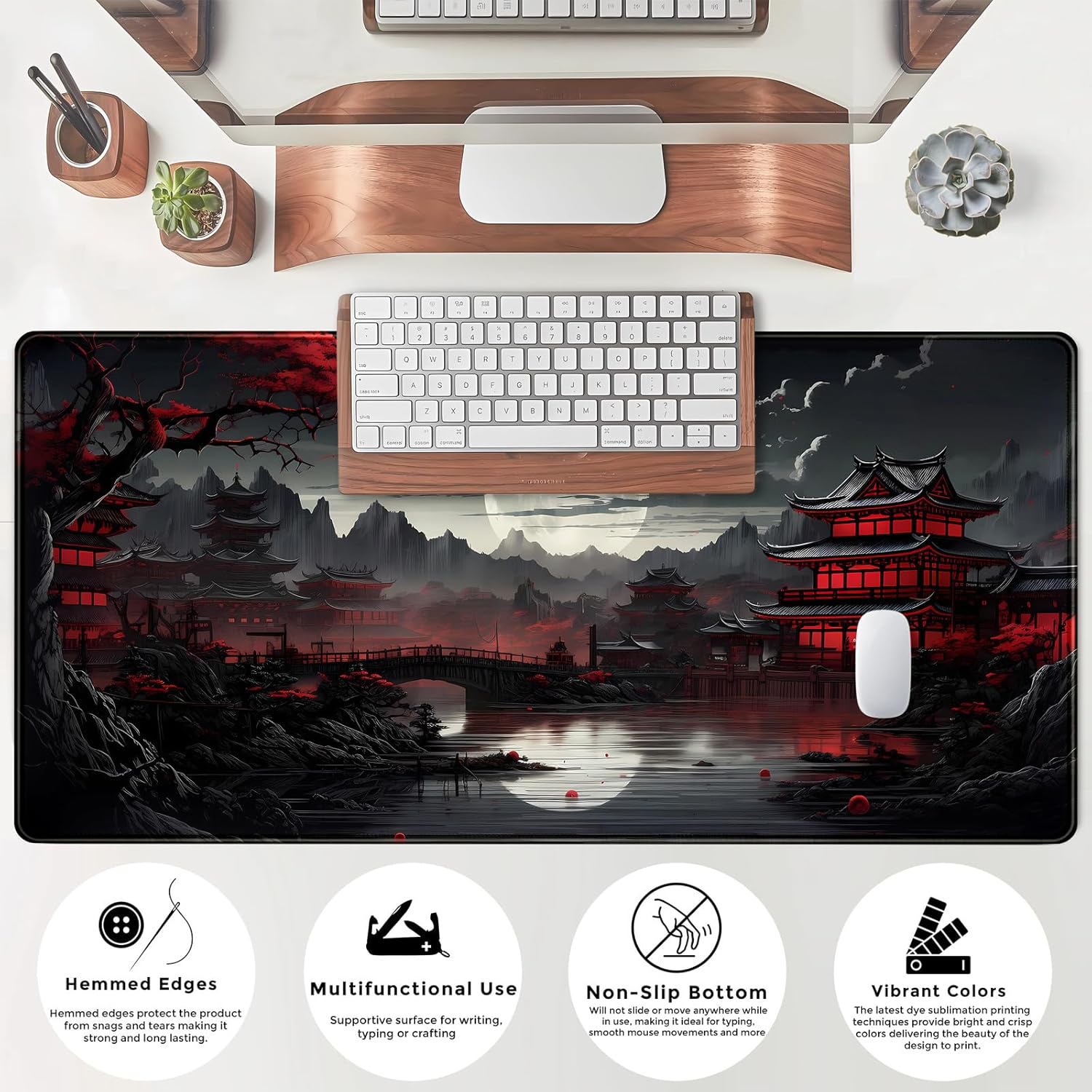 Japanische Schreibtischunterla – Gaming Desk Mat Bewertung und Preis