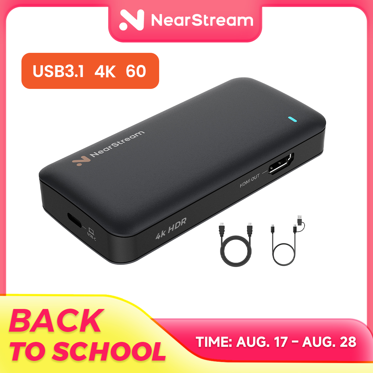 NearStream Premium 4K60 USB 3. – Capture Card Hdmi Bewertung und Preis