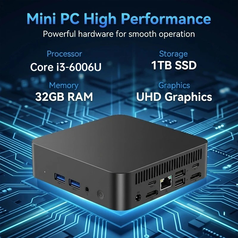 2026 Neuer Mini-PC Intel Core  – Pc Gaming I3 Bewertung und Preis