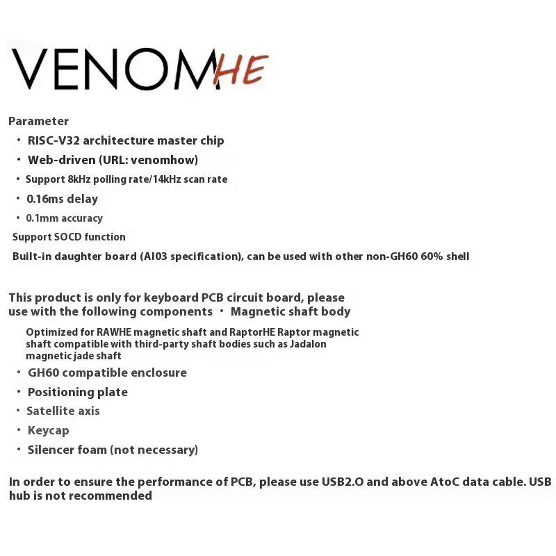 Geonworks Venom60 HE Venom65 H – Pc Gaming Upgrades Bewertung und Preis