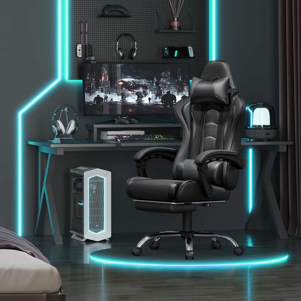 Komfortabler Gaming-Stuhl aus  – Gaming Chair Lumbar Pillow Bewertung und Preis