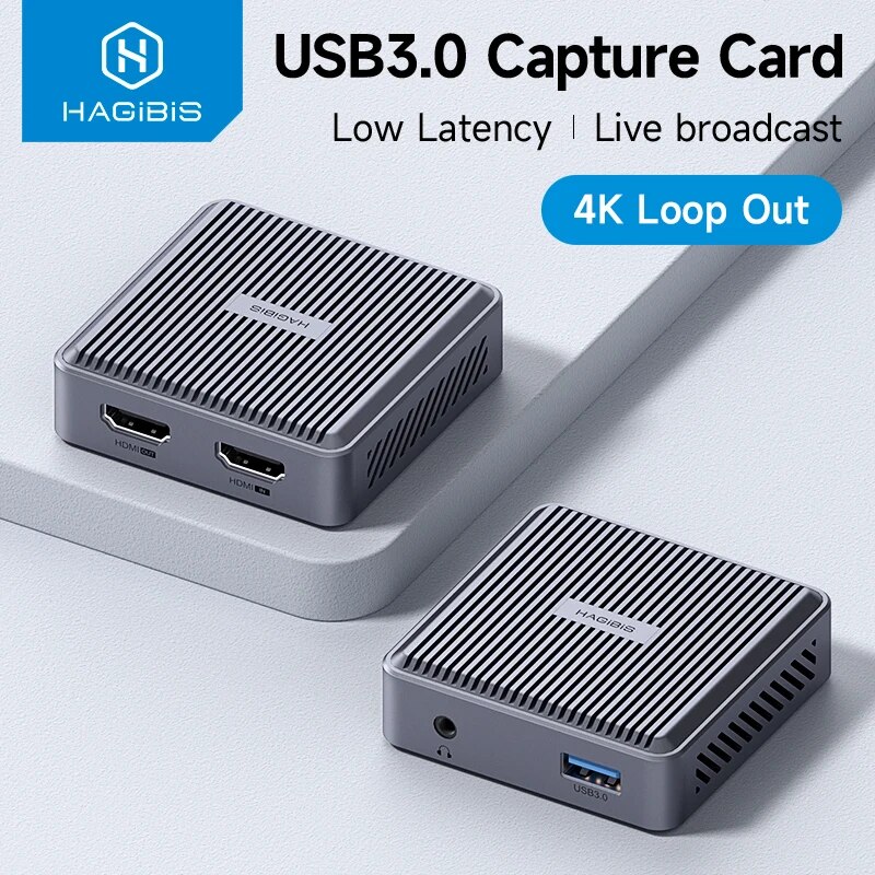 Hagibis 4K HDMI-kompatible Vid – Capture Card Hdmi Bewertung und Preis