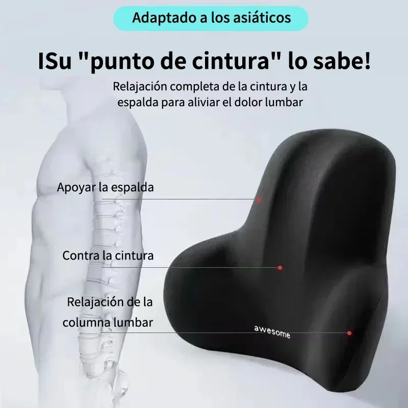 Lendenwirbel-Rückenkissen aus  – Gaming Chair Lumbar Pillow Bewertung und Preis