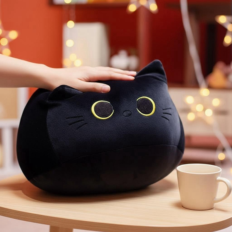 Schwarze Katze Dekokissen, ent – Gaming Chair Lumbar Pillow Bewertung und Preis