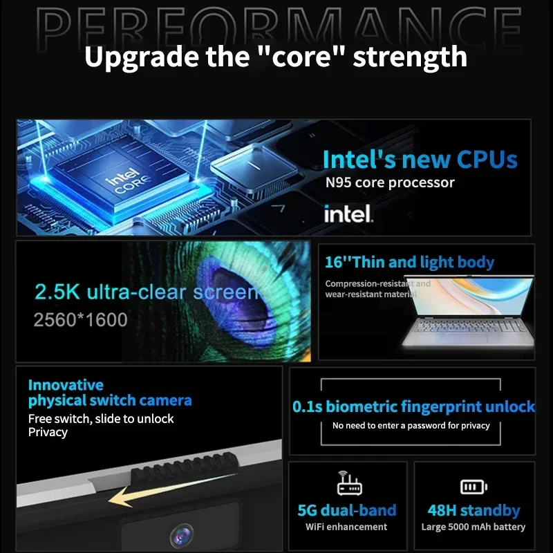 Neues Marken-16-Zoll-2K-Laptop – Pc Gaming Notebook Bewertung und Preis
