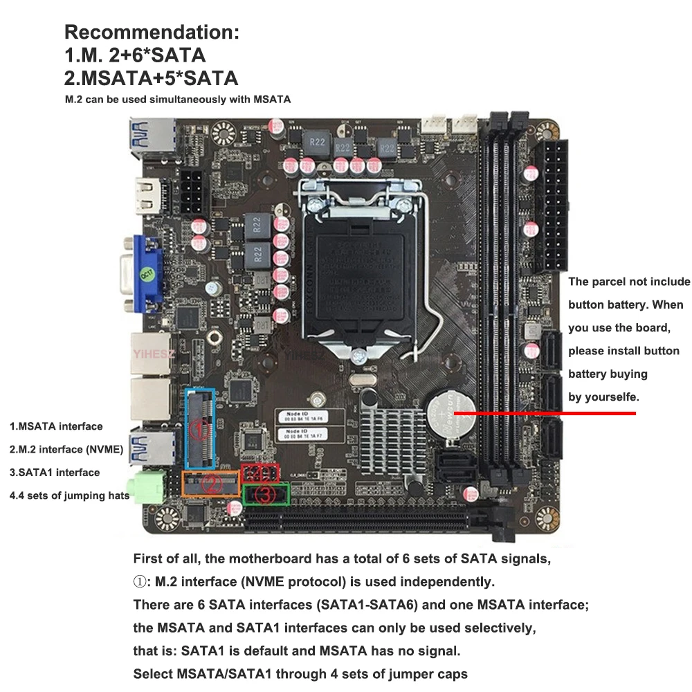 B365 Mini-ITX Motherboard LGA  – Pc Gaming I3 Bewertung und Preis