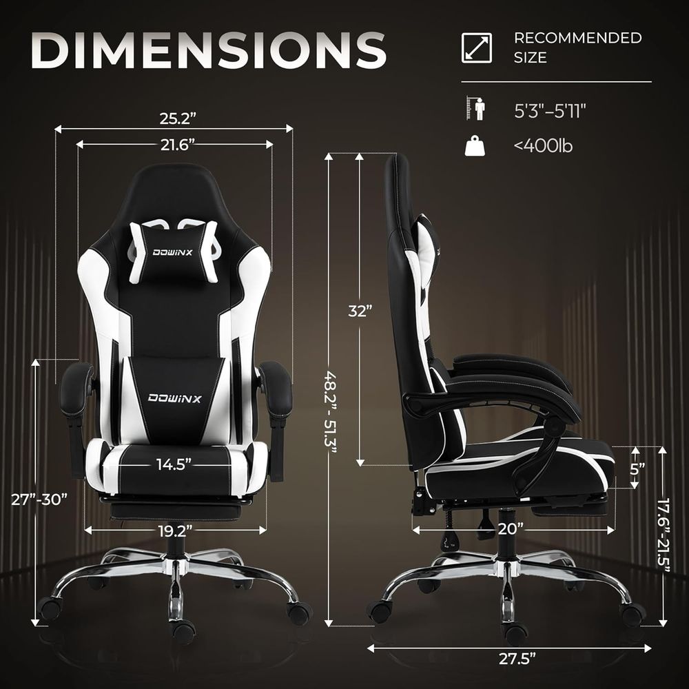 Ergonomischer Gaming-Stuhl mit – Gaming Chair Lumbar Pillow Bewertung und Preis