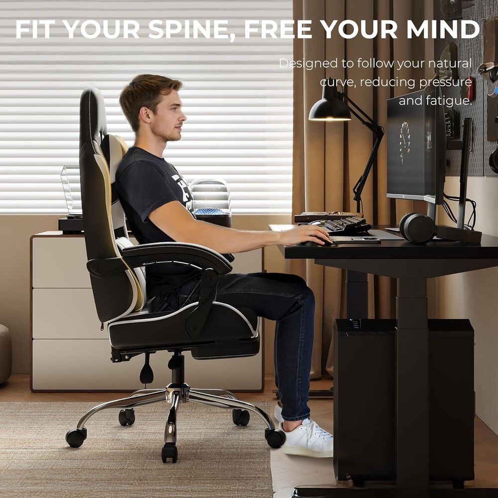 Ergonomischer Gaming-Stuhl mit – Gaming Chair Lumbar Pillow Bewertung und Preis