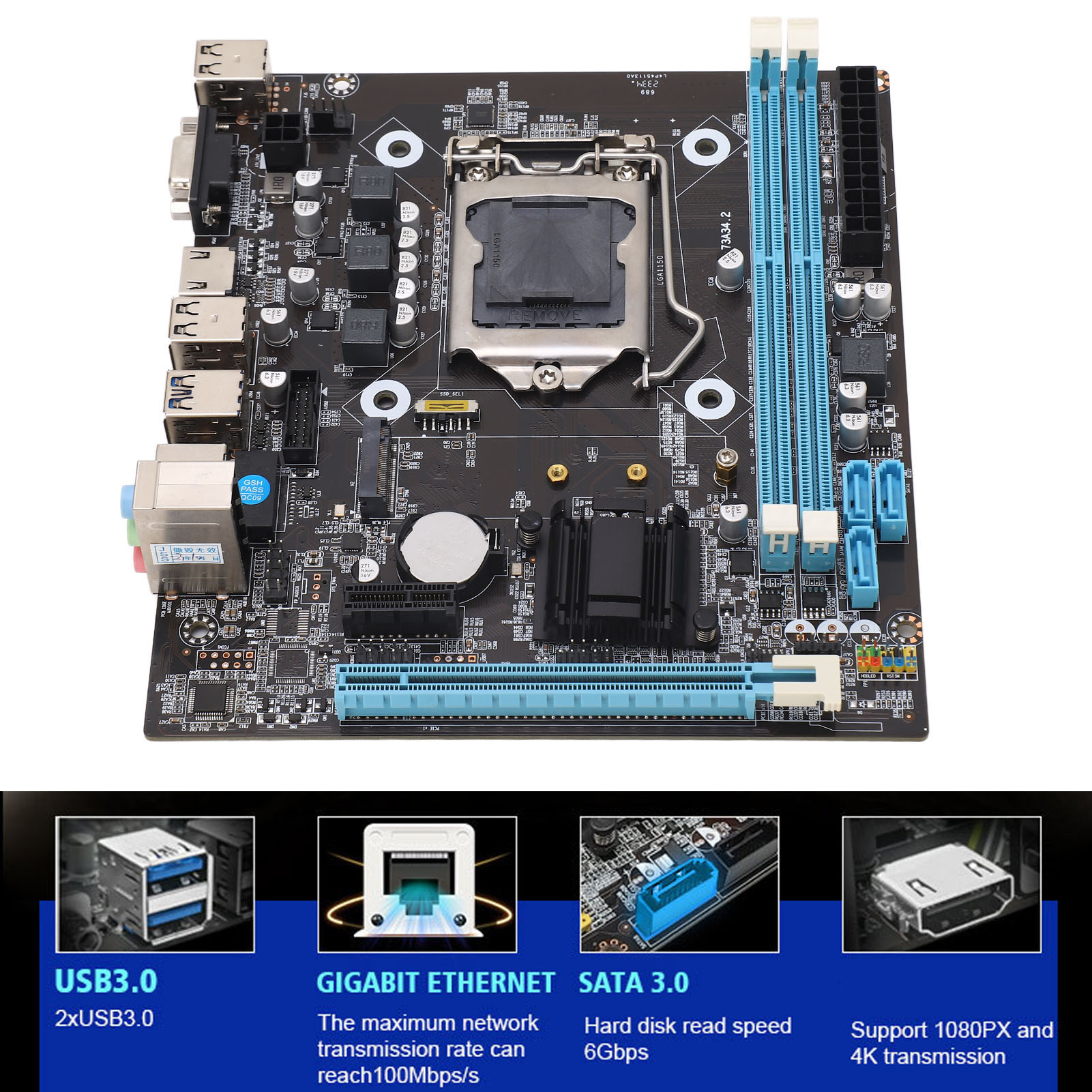 H81 Gaming Motherboard Dual Ch – Pc Gaming I3 Bewertung und Preis