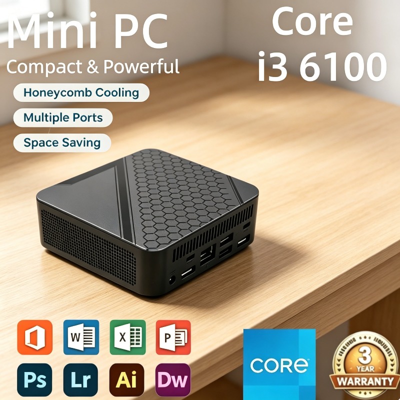 Core i3-6100 Gaming Office Min – Pc Gaming I3 Bewertung und Preis