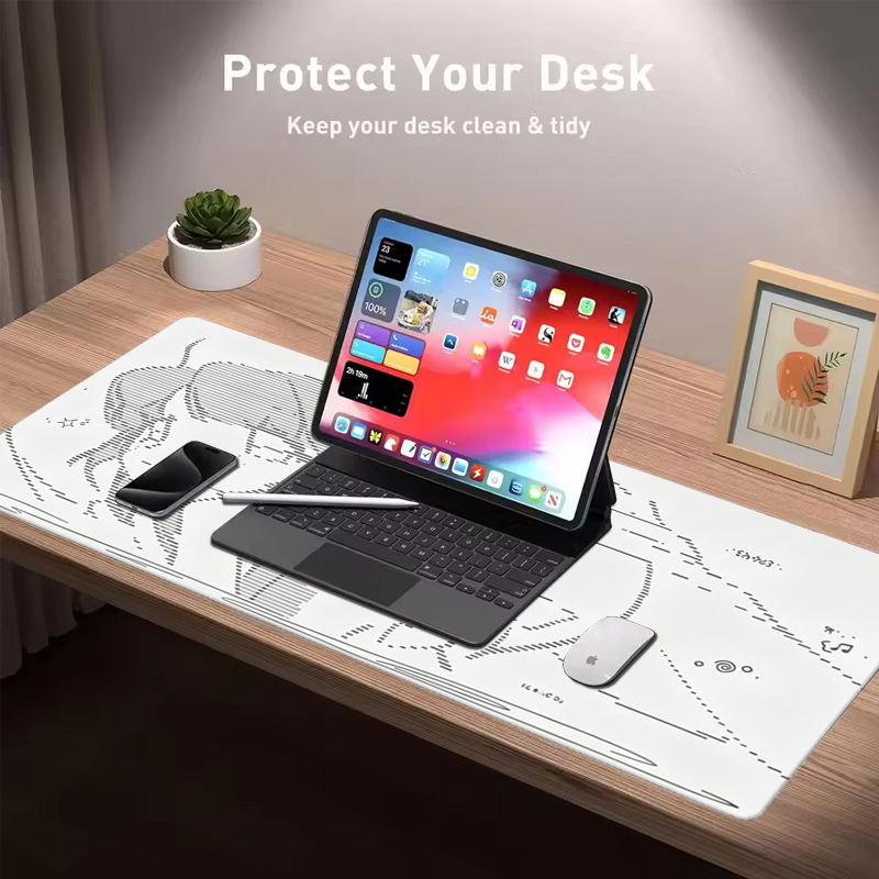 1 Stück Leder-Mauspad Anime En – Gaming Desk Mat Bewertung und Preis
