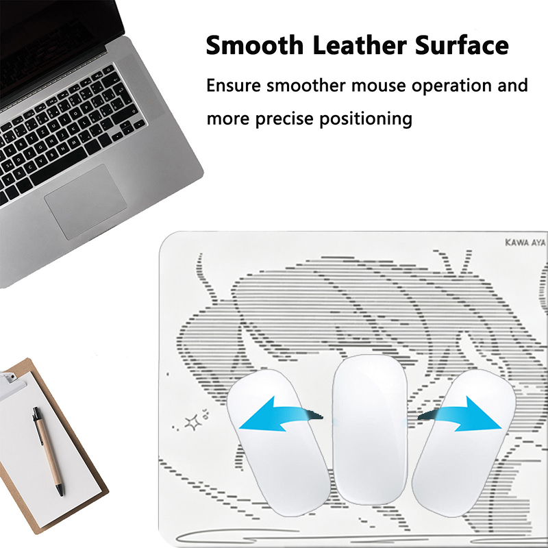 1 Stück Leder-Mauspad Anime En – Gaming Desk Mat Bewertung und Preis